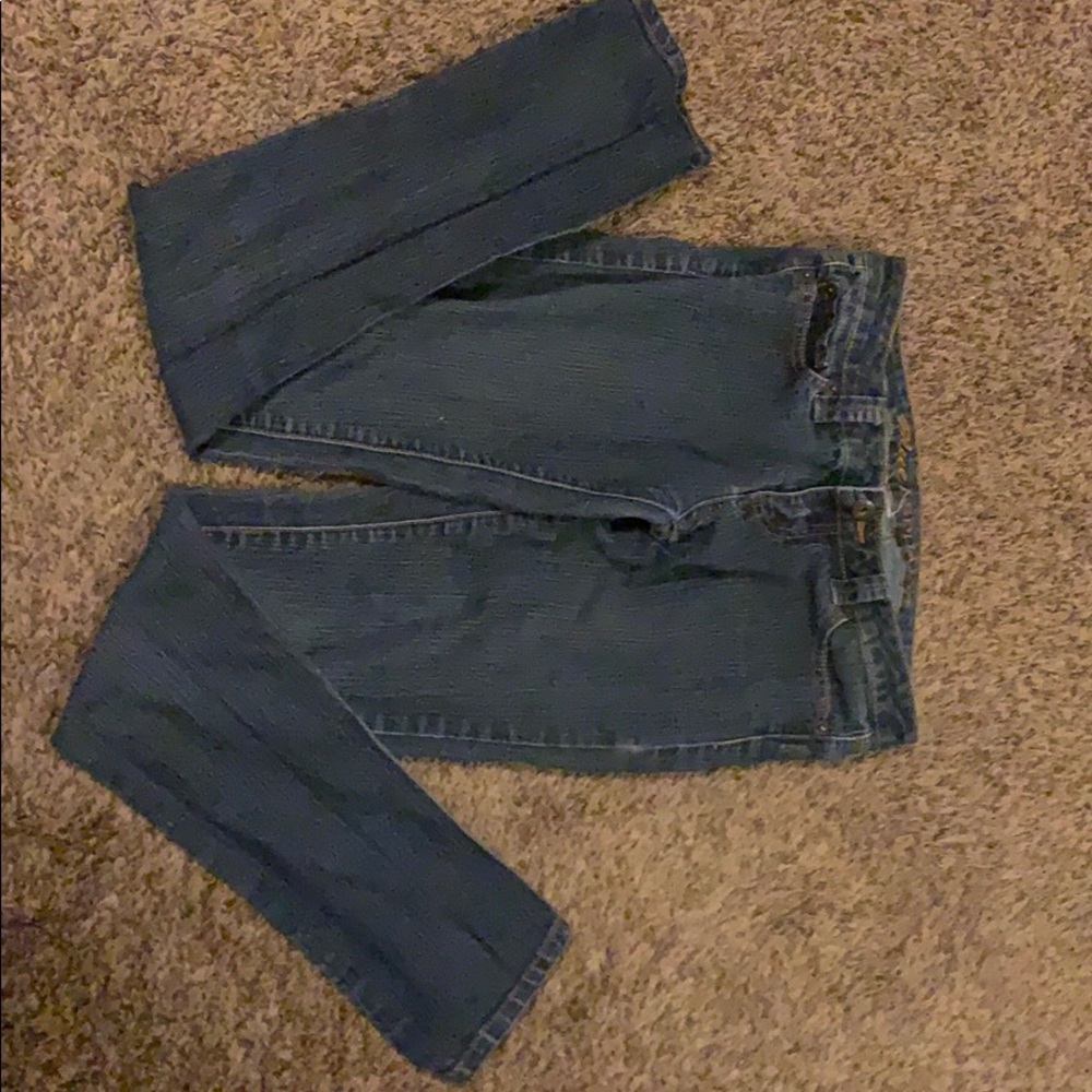 Denim skinny jeans